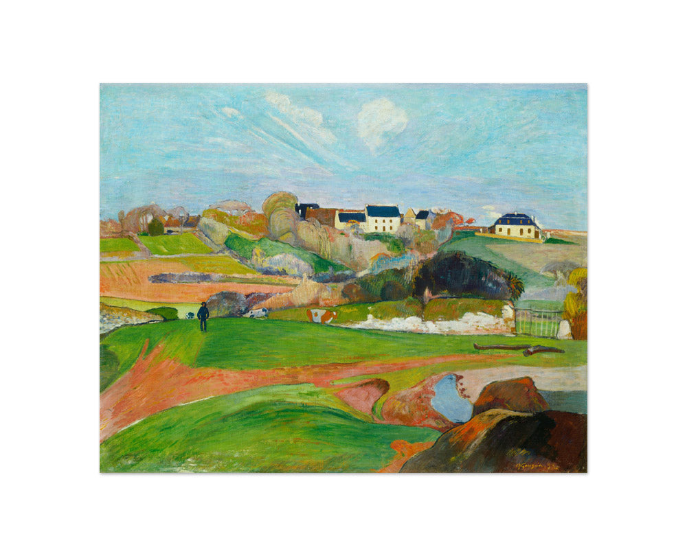 Paul Gauguin - Landscape at Le Pouldu - Compact / Full Bleed / No Frame - Poster