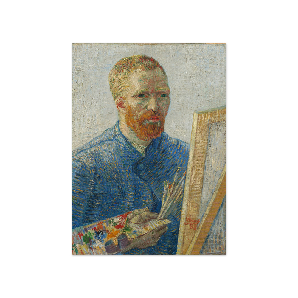 Self-Portrait as a Painter by Vincent van Gogh - Compact / Full Bleed / No Frame