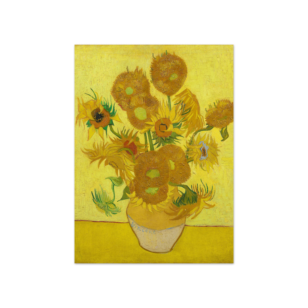 Sunflowers by Vincent van Gogh - Compact / Full Bleed / No Frame