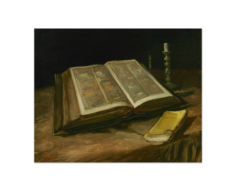 Still Life with Bible by Vincent van Gogh - Compact / Full Bleed / No Frame