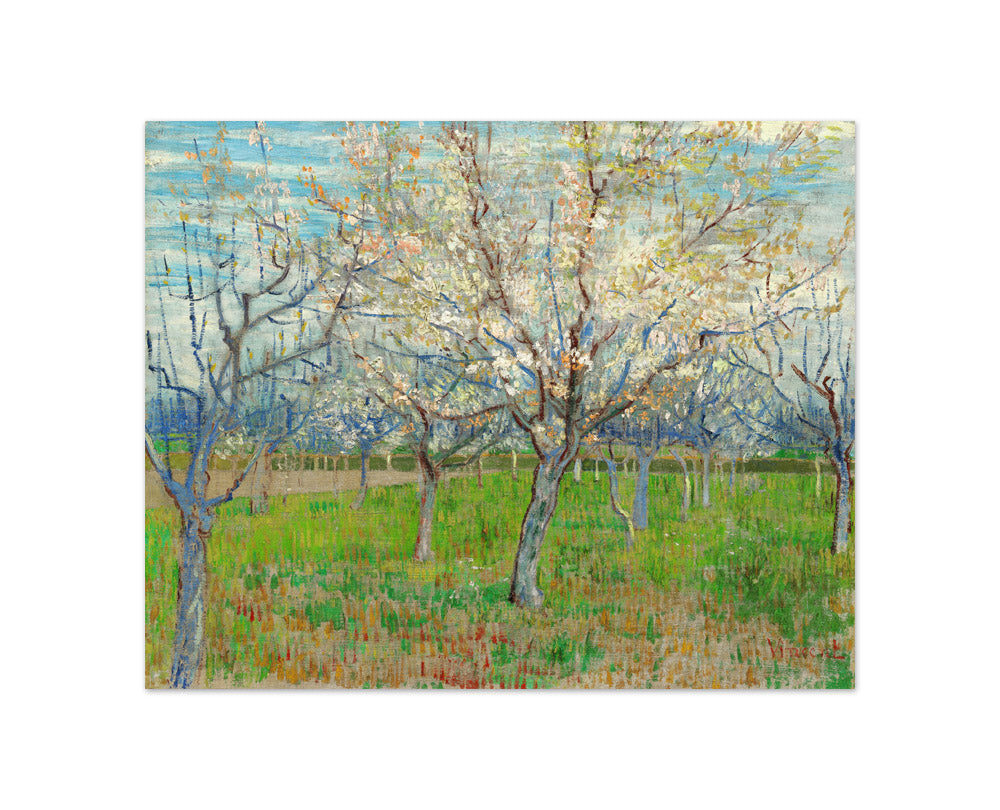 The Pink Orchard by Vincent van Gogh - Compact / Full Bleed / No Frame