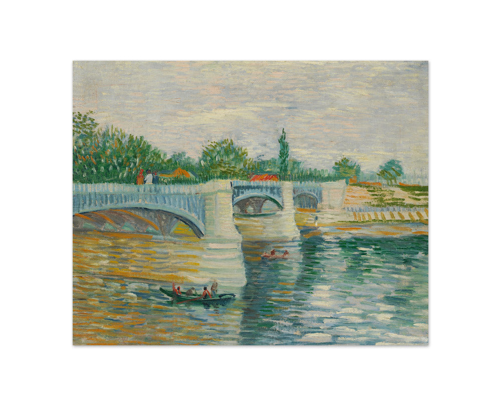 The Bridge at Courbevoie by Vincent van Gogh - Compact / Full Bleed / No Frame