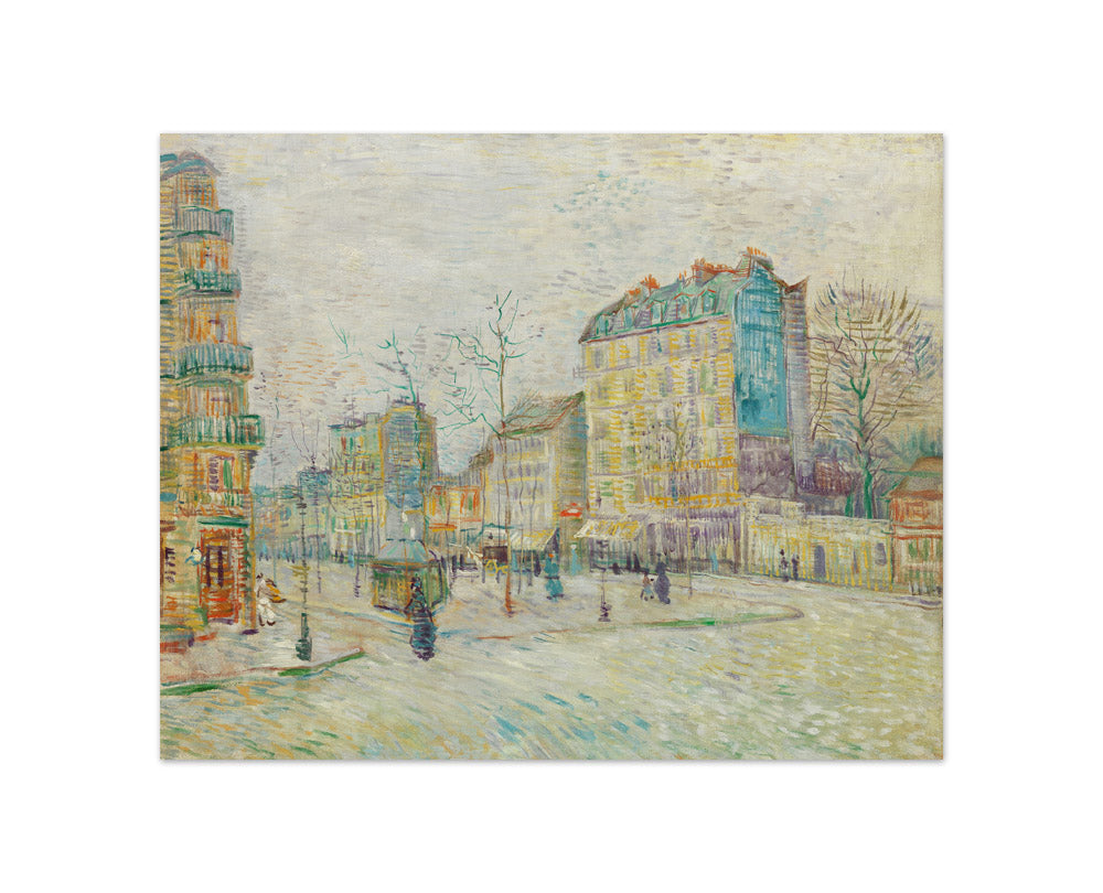 Boulevard de Clichy by Vincent van Gogh - Compact / Full Bleed / No Frame