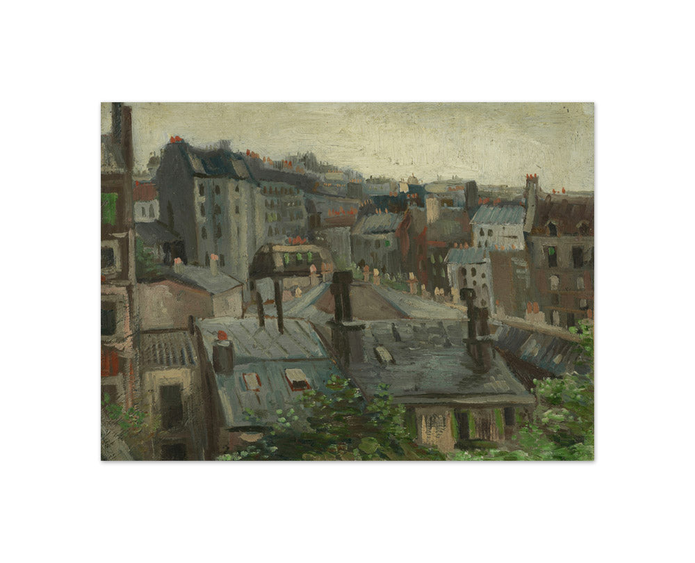 View from Vincent's Studio by Vincent van Gogh - Compact / Full Bleed / No Frame