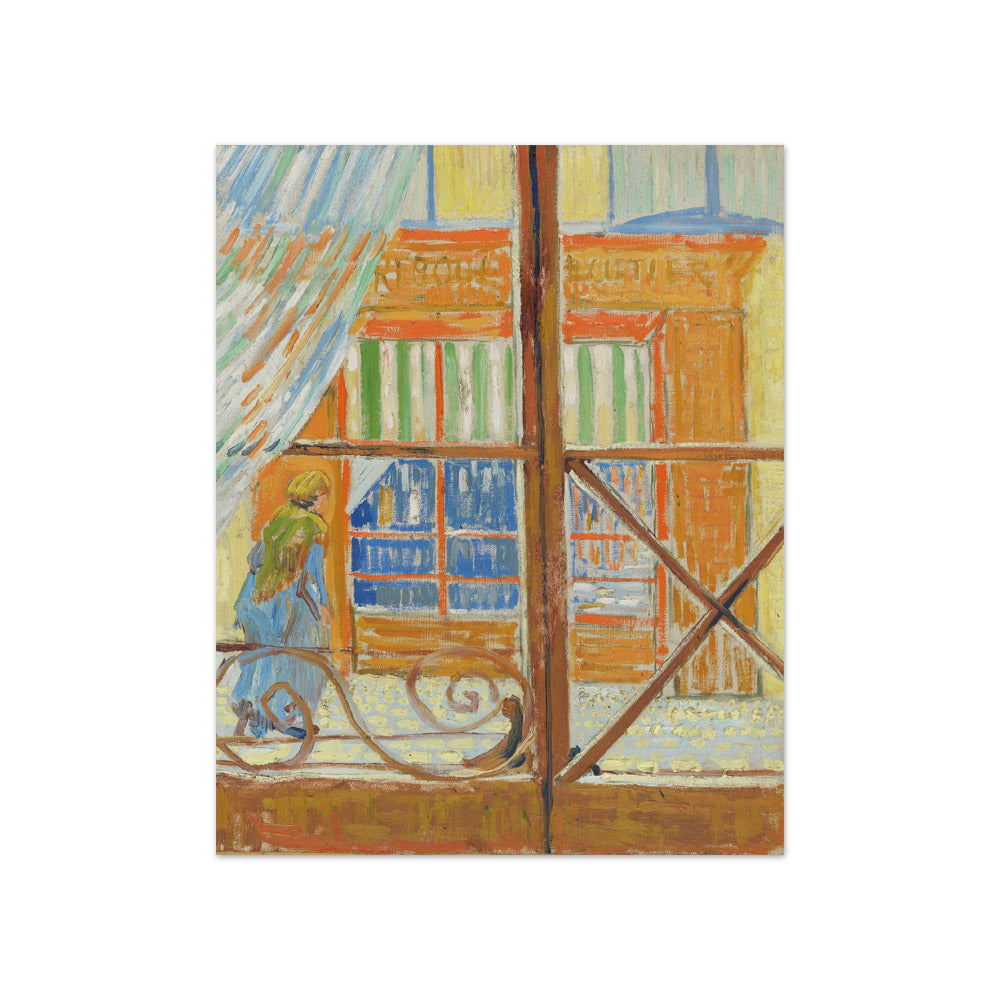 View of a Butcher's Shop by Vincent van Gogh - Compact / Full Bleed / No Frame