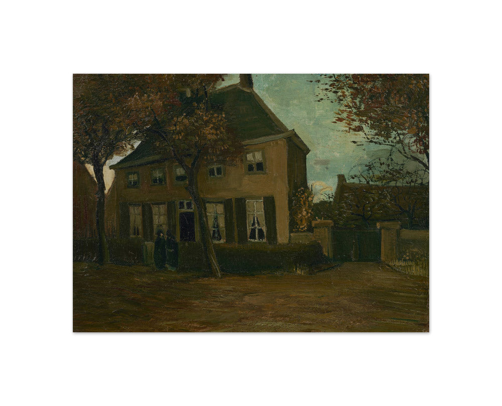 The Vicarage at Nuenen by Vincent van Gogh - Compact / Full Bleed / No Frame