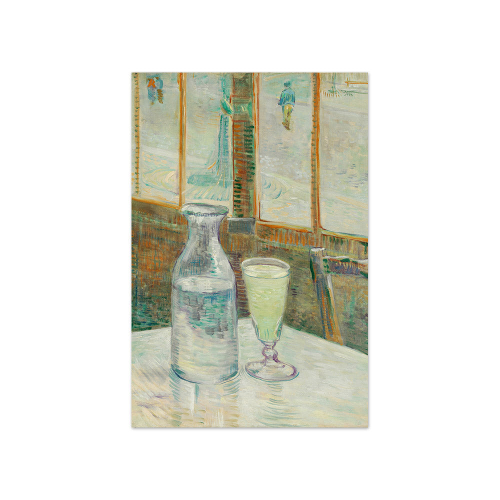 Café Table with Absinthe by Vincent van Gogh - Compact / Full Bleed / No Frame