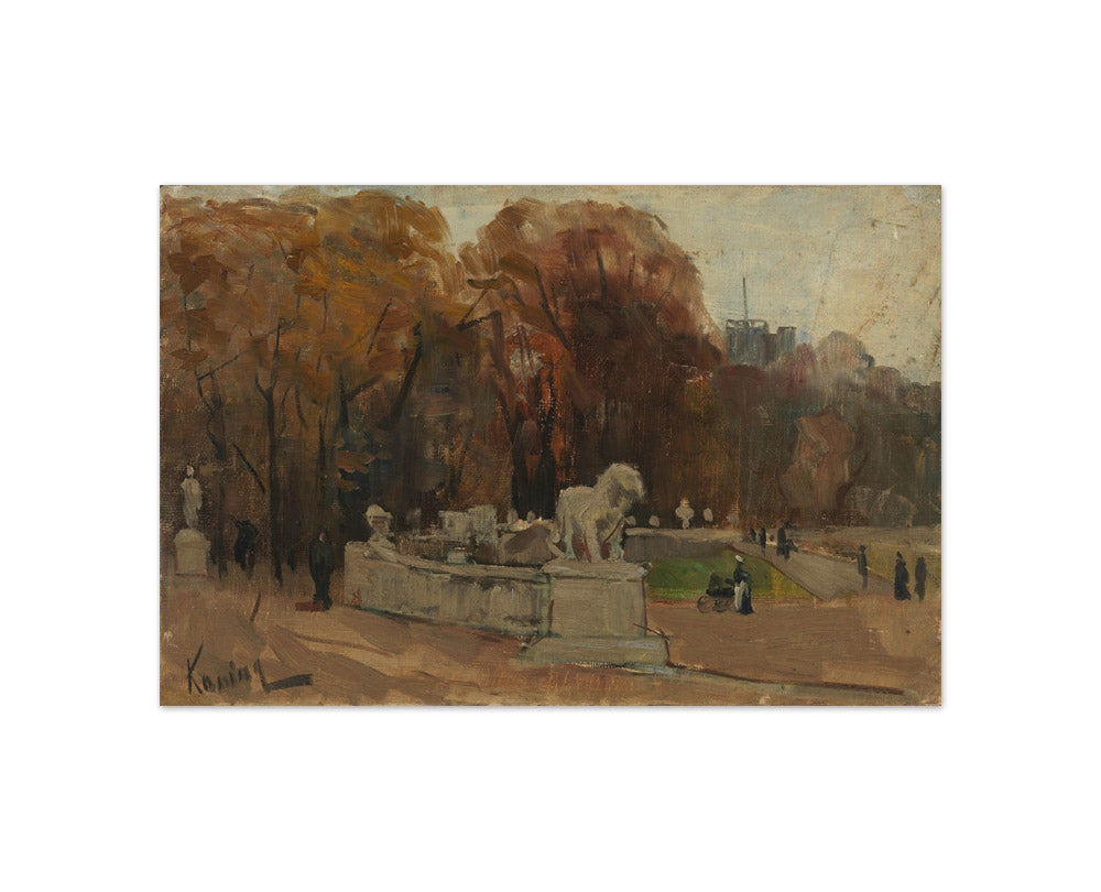 Jardin du Luxembourg by Arnold Koning - Compact / Full Bleed / No Frame