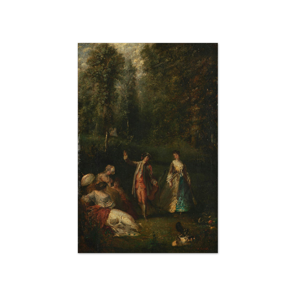 Fête Champêtre by Adolphe Monticelli - Compact / Full Bleed / No Frame