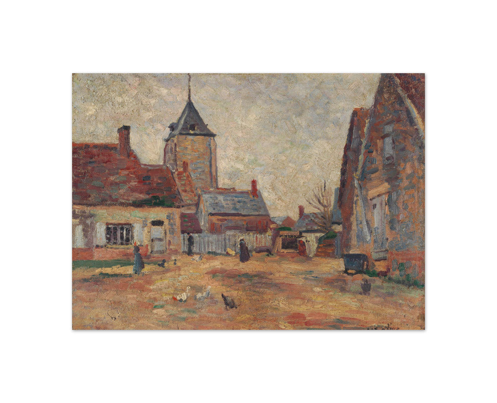 View of Le Mée by Maximilien Luce - Compact / Full Bleed / No Frame