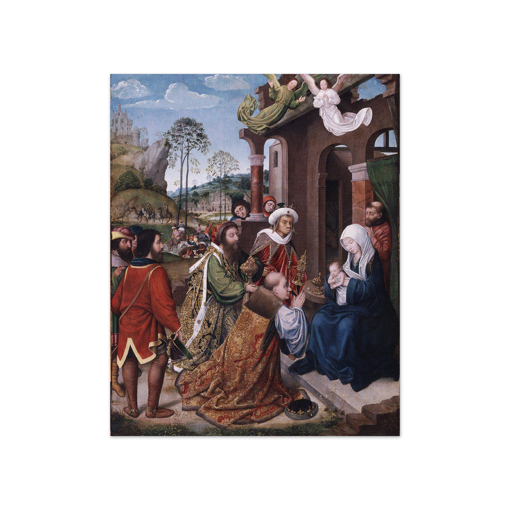 Adoration of the Magi by Follower of Hugo van der Goes - Compact / Full Bleed / No Frame