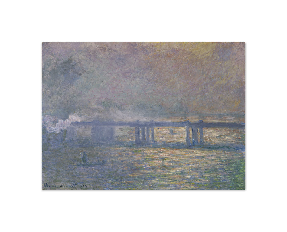 Charing Cross Bridge by Claude Monet - Compact / Full Bleed / No Frame