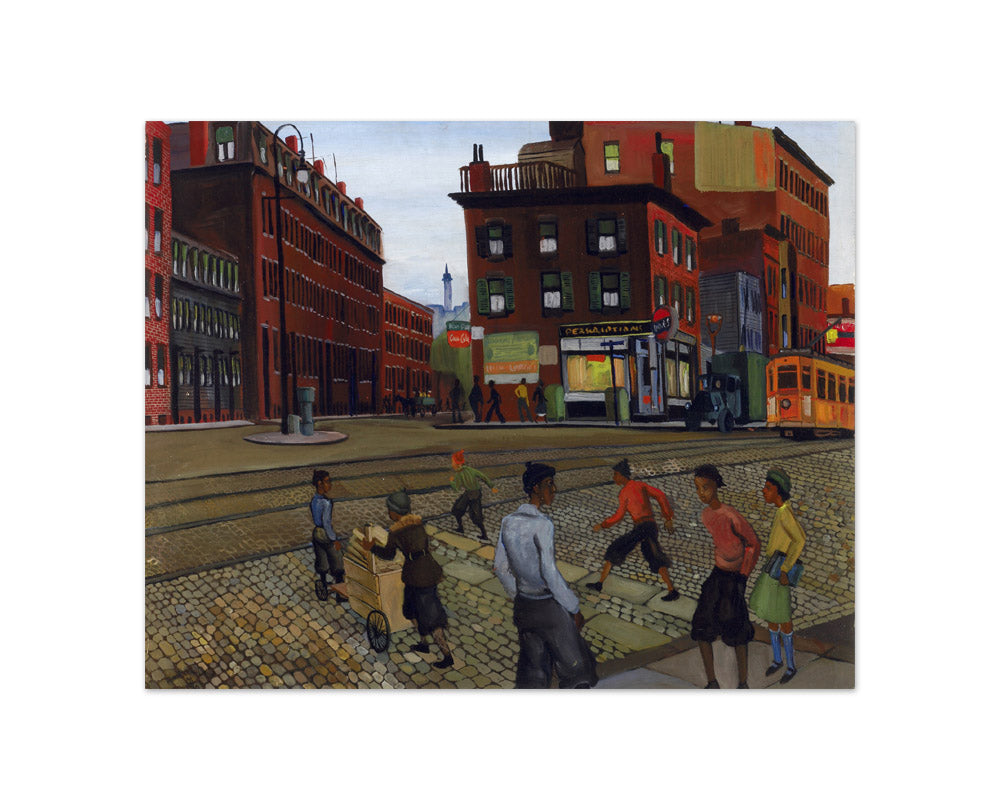 Douglass Square by Allan Rohan Crite - Compact / Full Bleed / No Frame