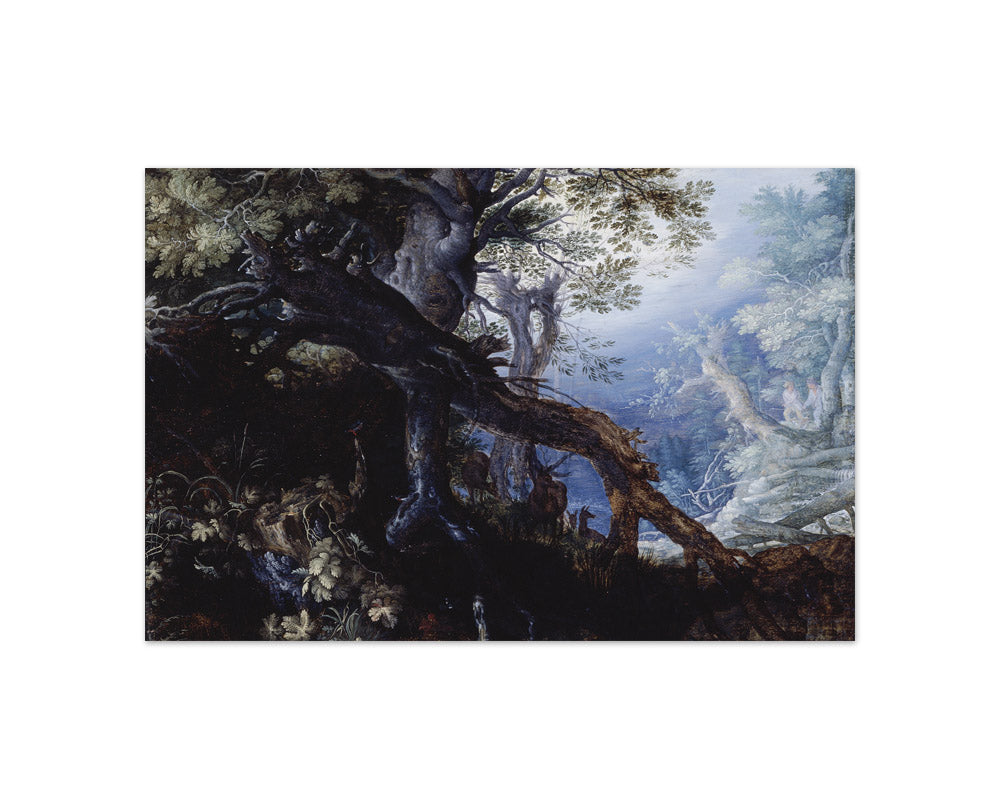 Forest with Deer by Roelandt Savery - Compact / Full Bleed / No Frame