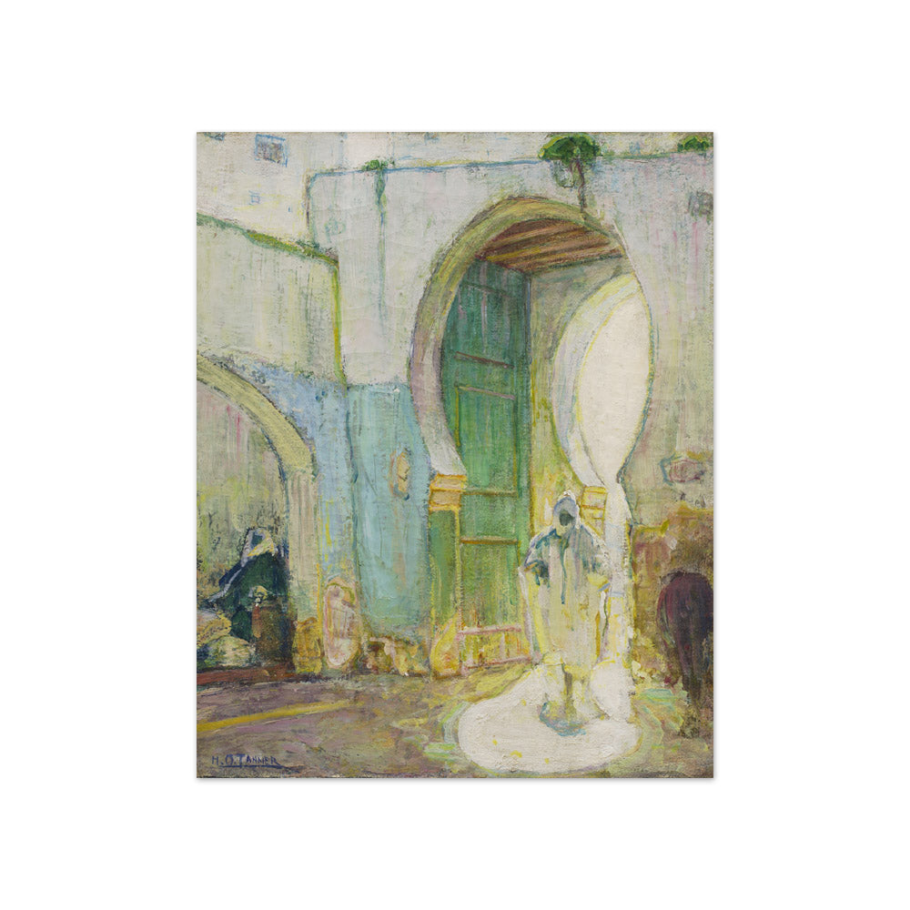 Gateway, Tangier by Henry Ossawa Tanner - Compact / Full Bleed / No Frame