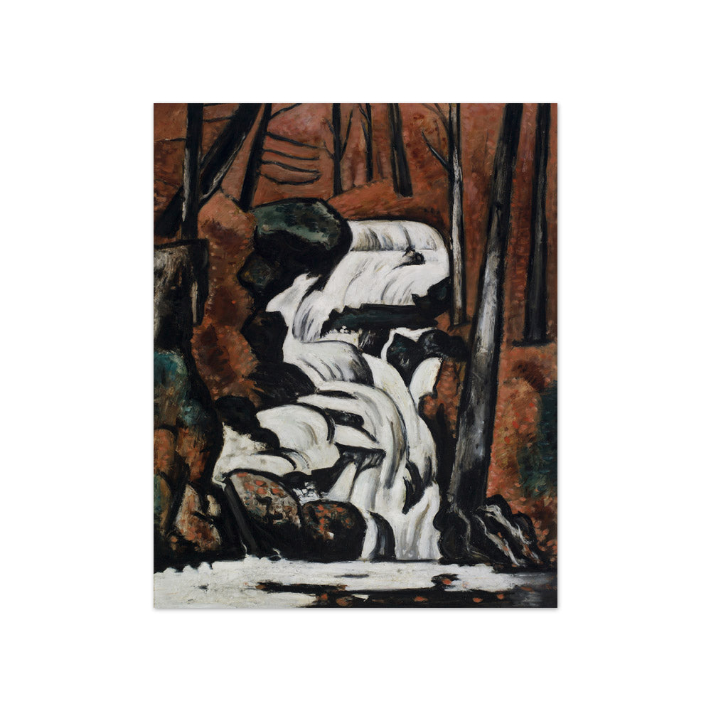 Smelt Brook Falls by Marsden Hartley - Compact / Full Bleed / No Frame