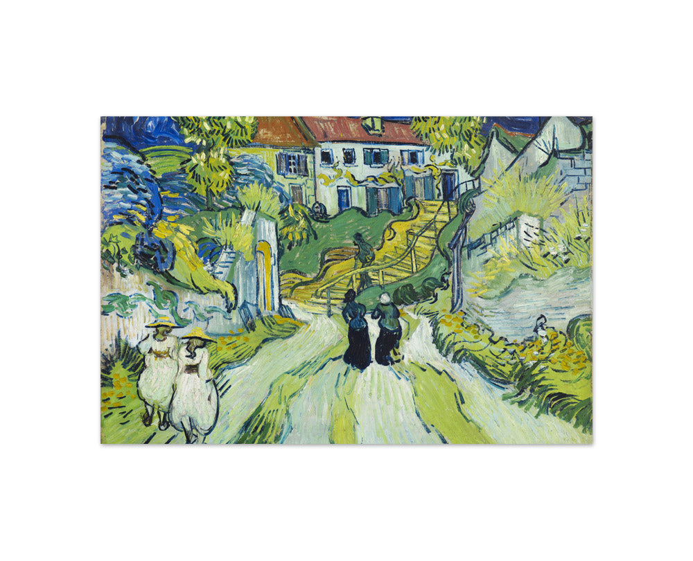 Stairway at Auvers by Vincent van Gogh - Compact / Full Bleed / No Frame