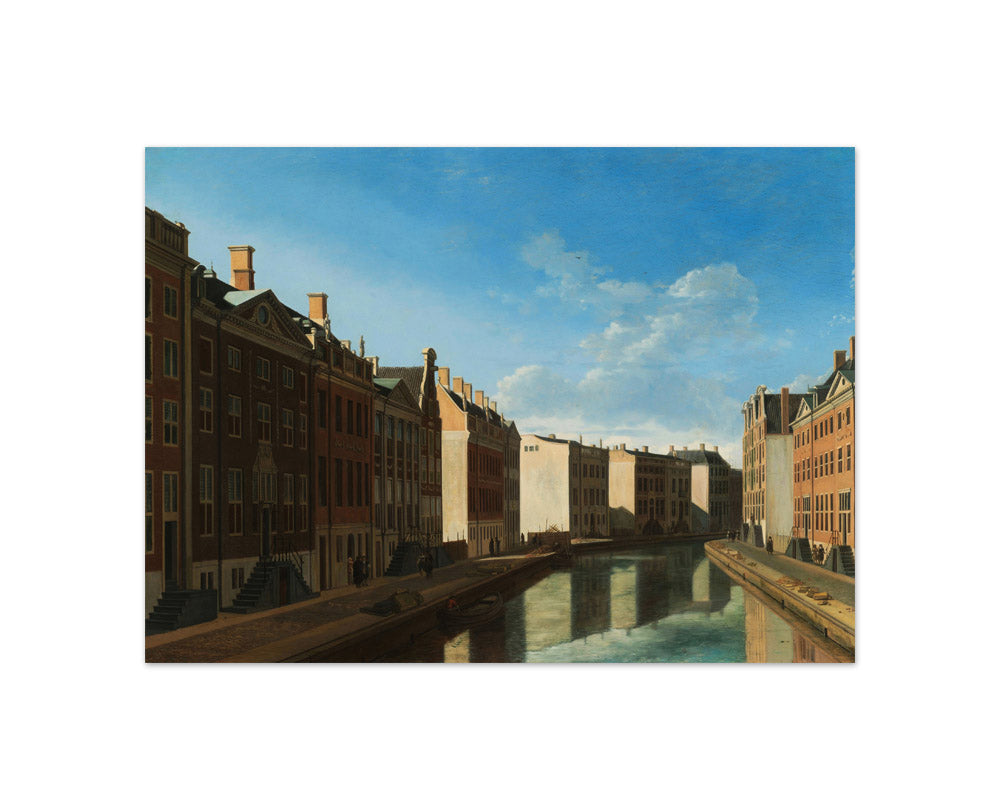 View of the Golden Bend in the Herengracht by Gerrit Berckheyde - Compact / Full Bleed / No Frame