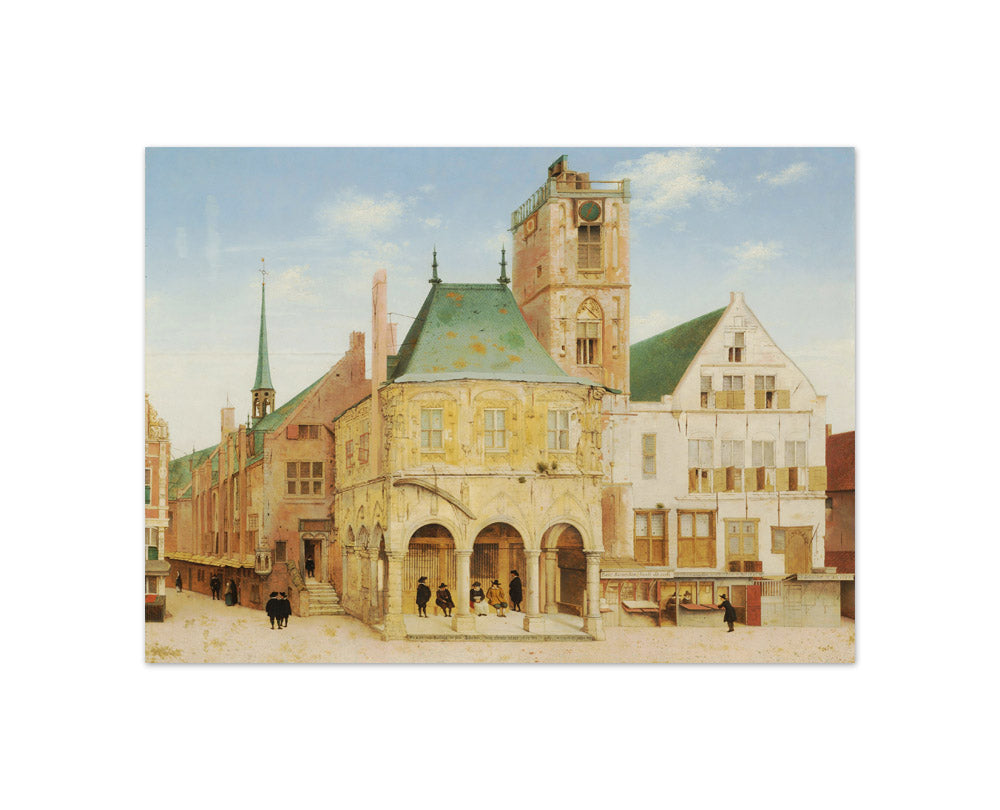 The Old Town Hall of Amsterdam by Pieter Jansz Saenredam - Compact / Full Bleed / No Frame