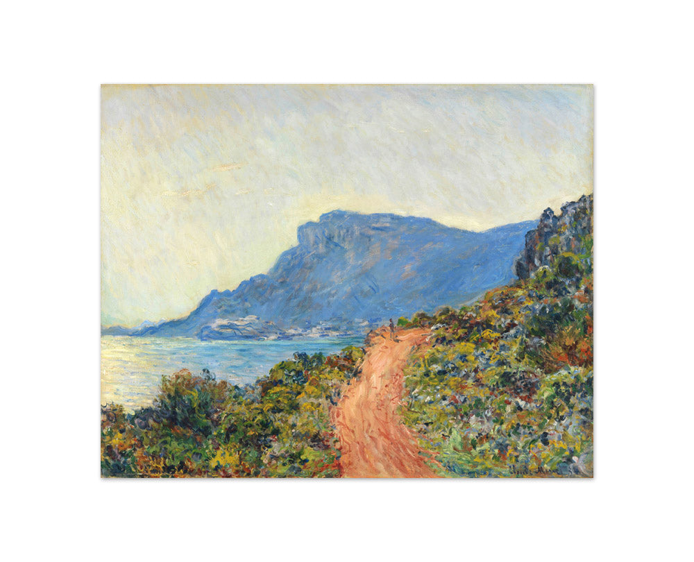 La Corniche near Monaco by Claude Monet - Compact / Full Bleed / No Frame