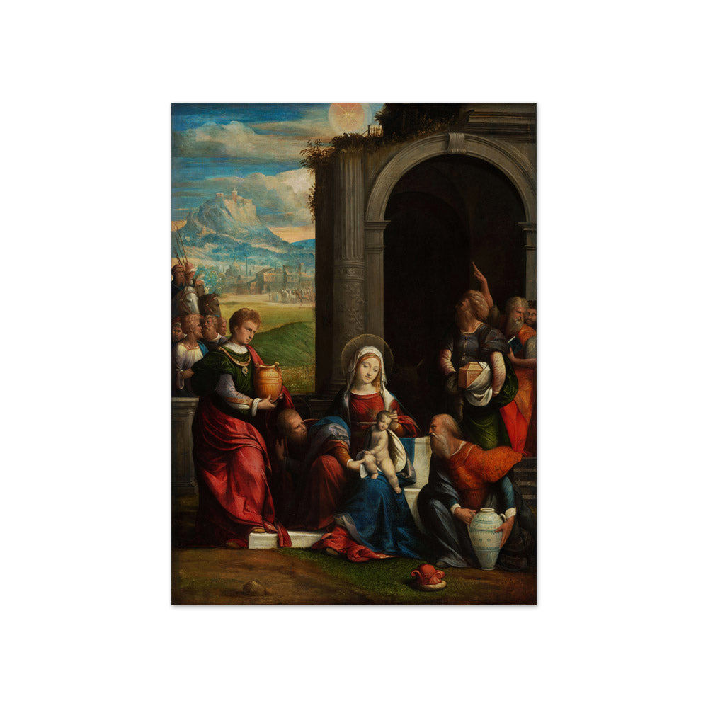 The Adoration of the Magi by Garofalo - Compact / Full Bleed / No Frame