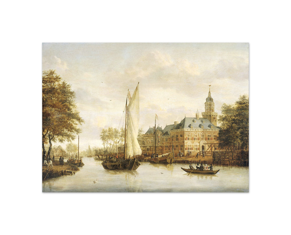 Nijenrode Castle on the Vecht near Breukelen by Jacobus Storck - Compact / Full Bleed / No Frame