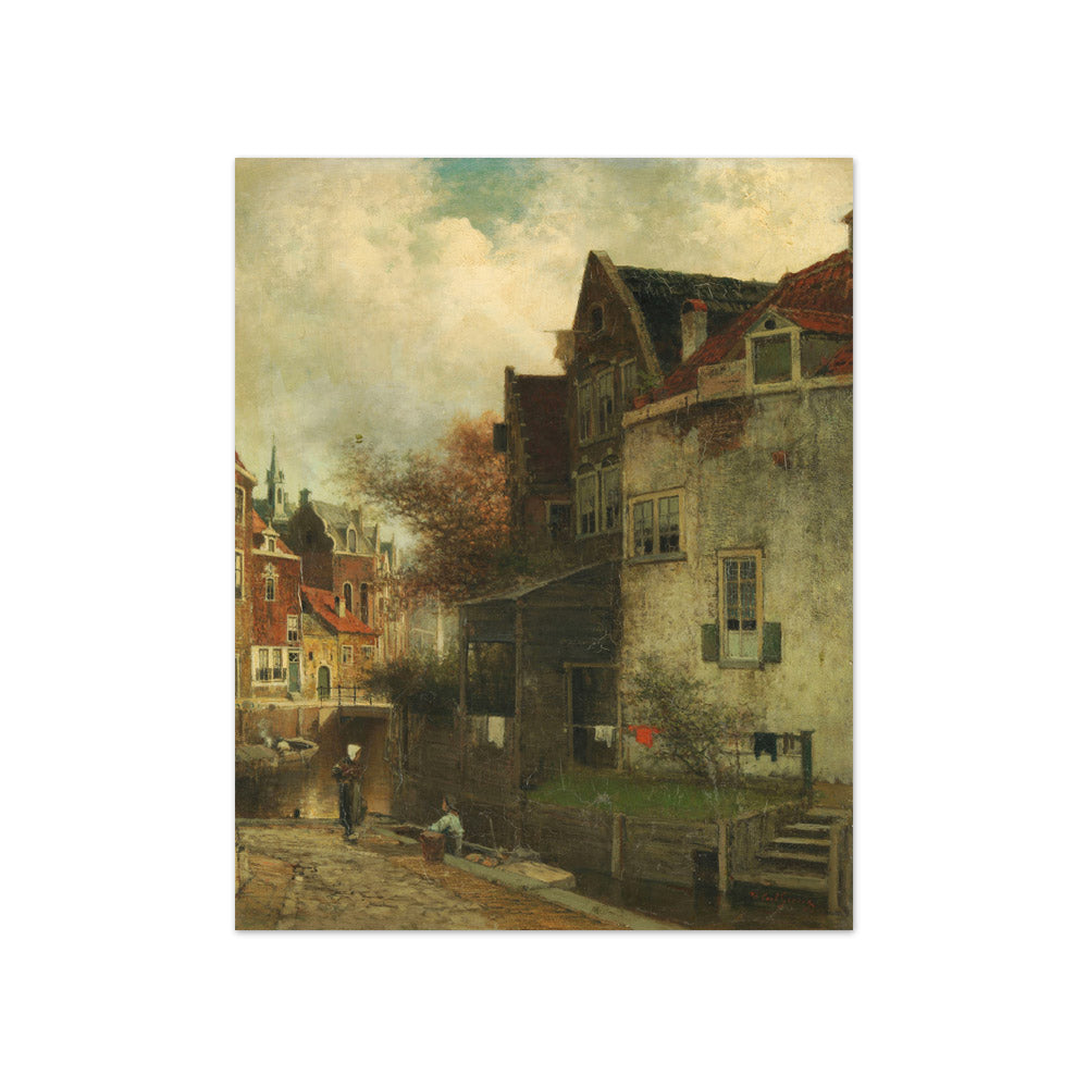 Cityscape by Ferdinand Carl Sierich - Compact / Full Bleed / No Frame