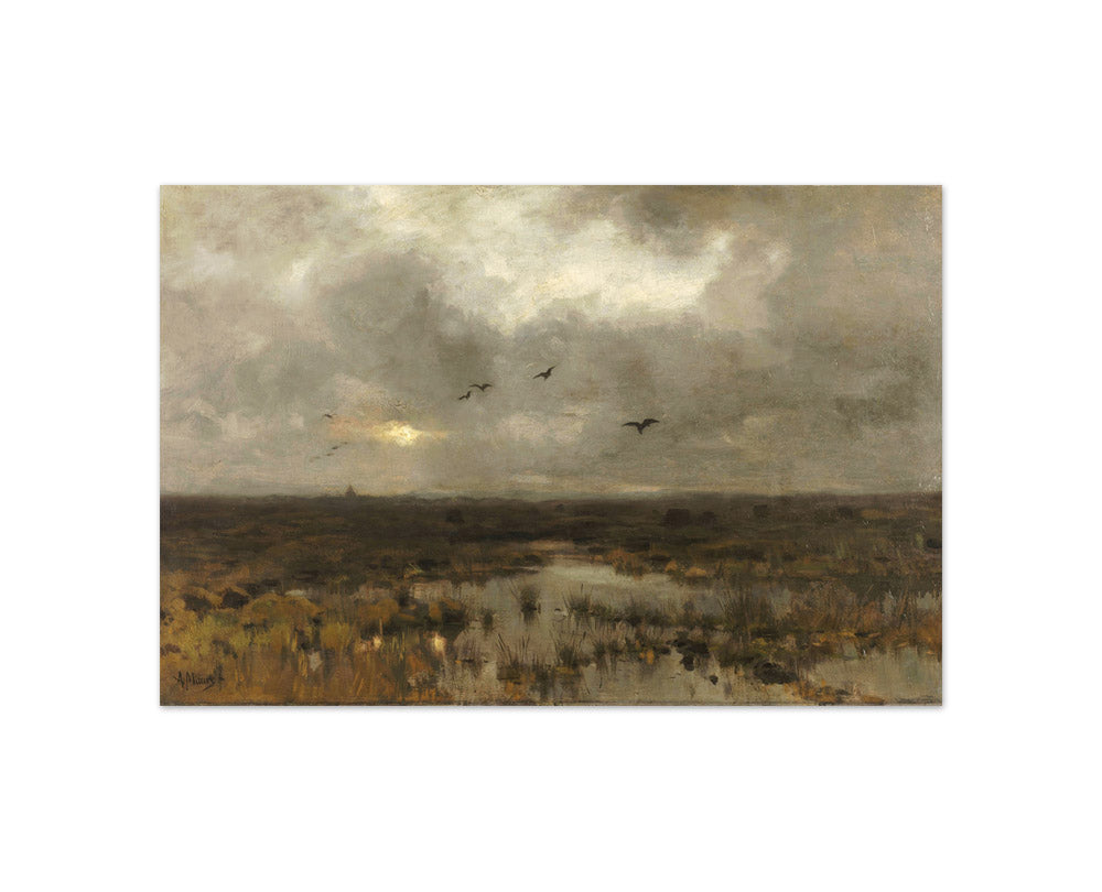 The Marsh by Anton Mauve - Compact / Full Bleed / No Frame
