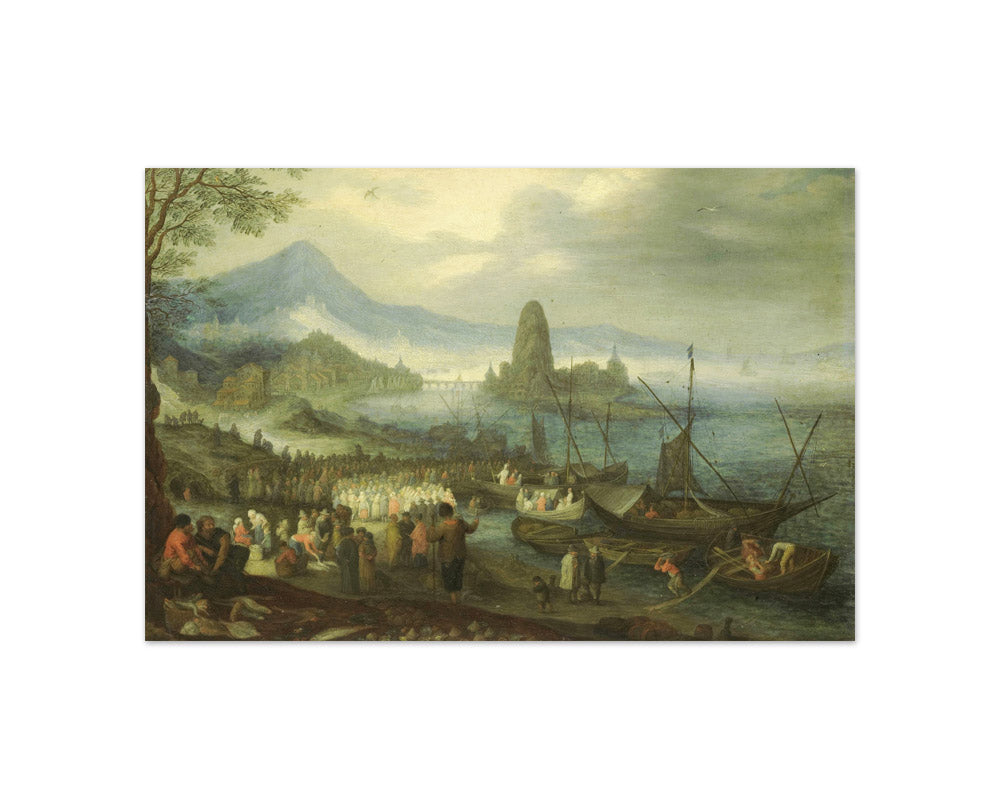 The Sermon on the Sea of Galilee by Jan Brueghel - Compact / Full Bleed / No Frame