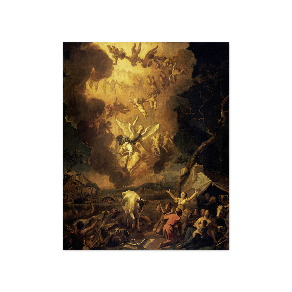 The Annunciation to the Shepherds by Abraham Daniëlsz. Hondius - Compact / Full Bleed / No Frame