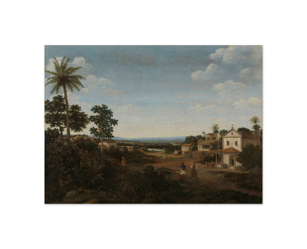 Landscape in Brazil by Frans Jansz Post - Compact / Full Bleed / No Frame