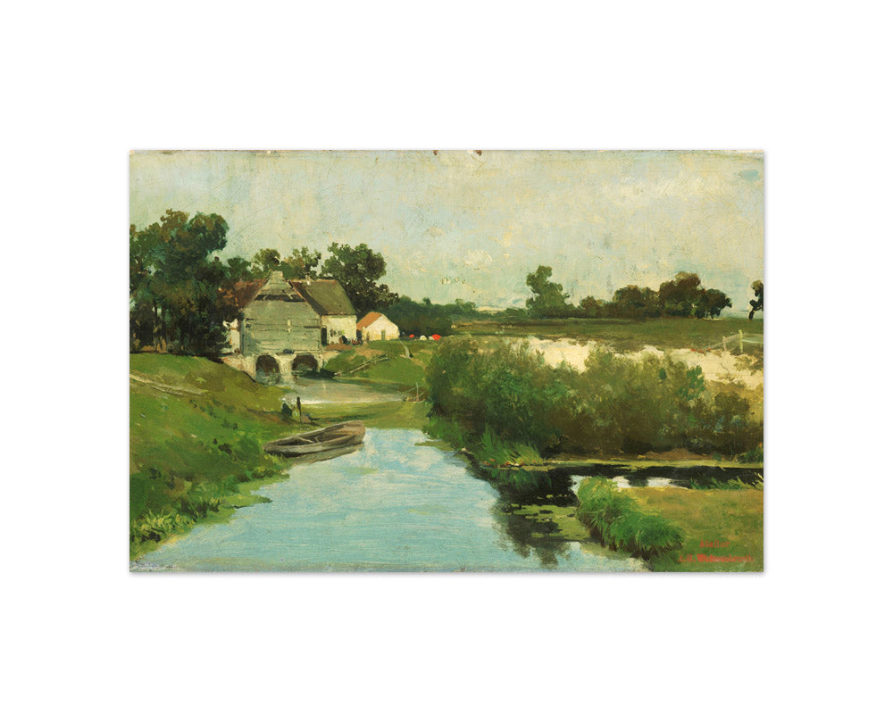 Summer Day by Johan Hendrik Weissenbruch - Compact / Full Bleed / No Frame
