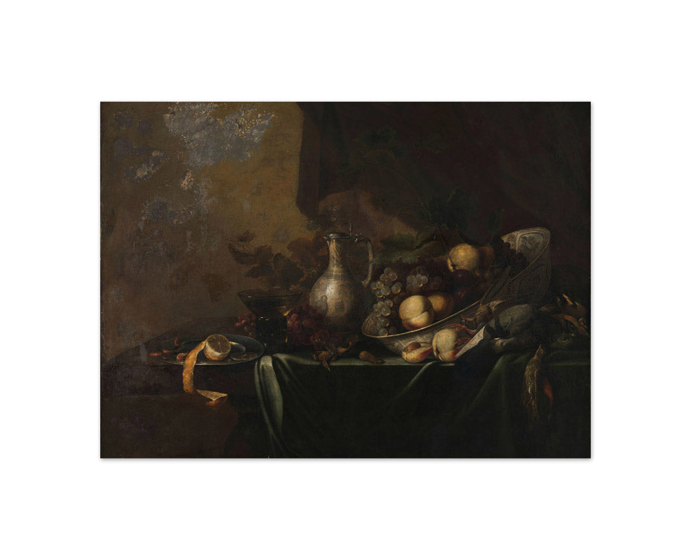 Still Life with Fruit by Michiel Simons II - Compact / Full Bleed / No Frame