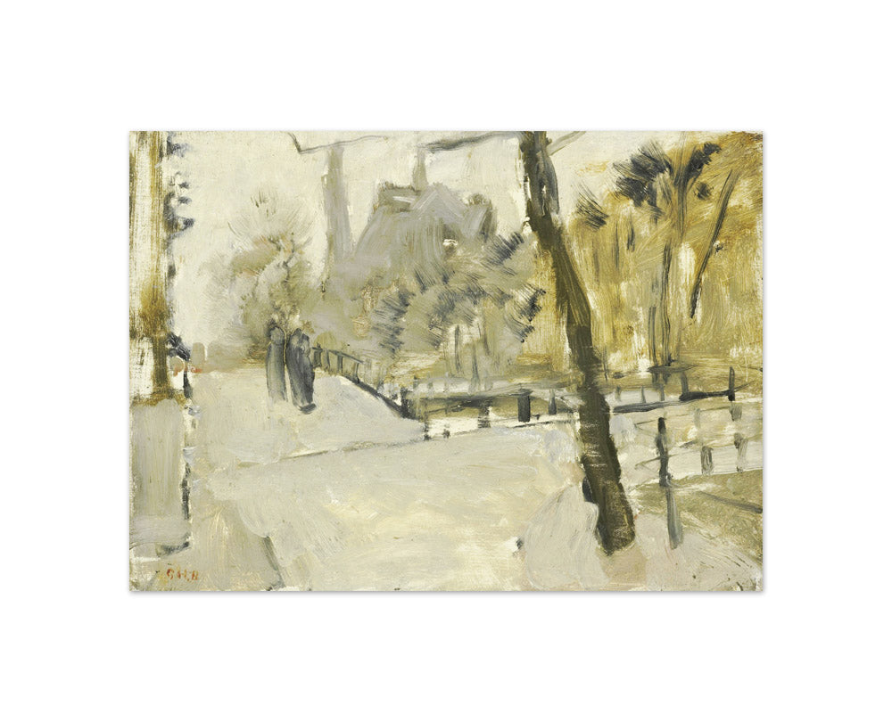 The Leidsegracht, Amsterdam by George Hendrik Breitner - Compact / Full Bleed / No Frame