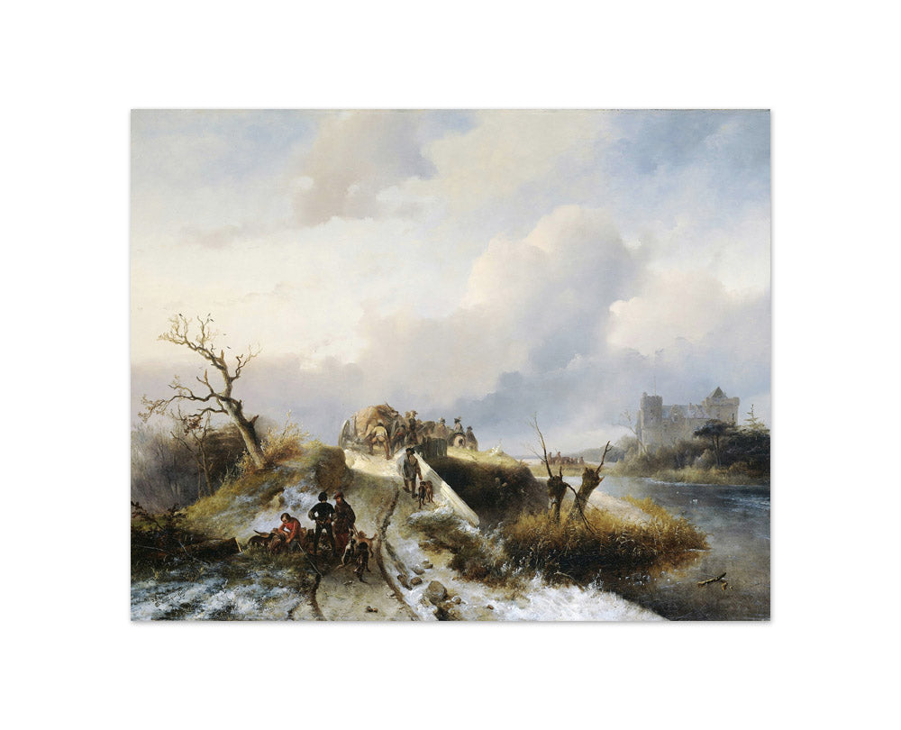 Return from the Hunt by Charles Rochussen - Compact / Full Bleed / No Frame