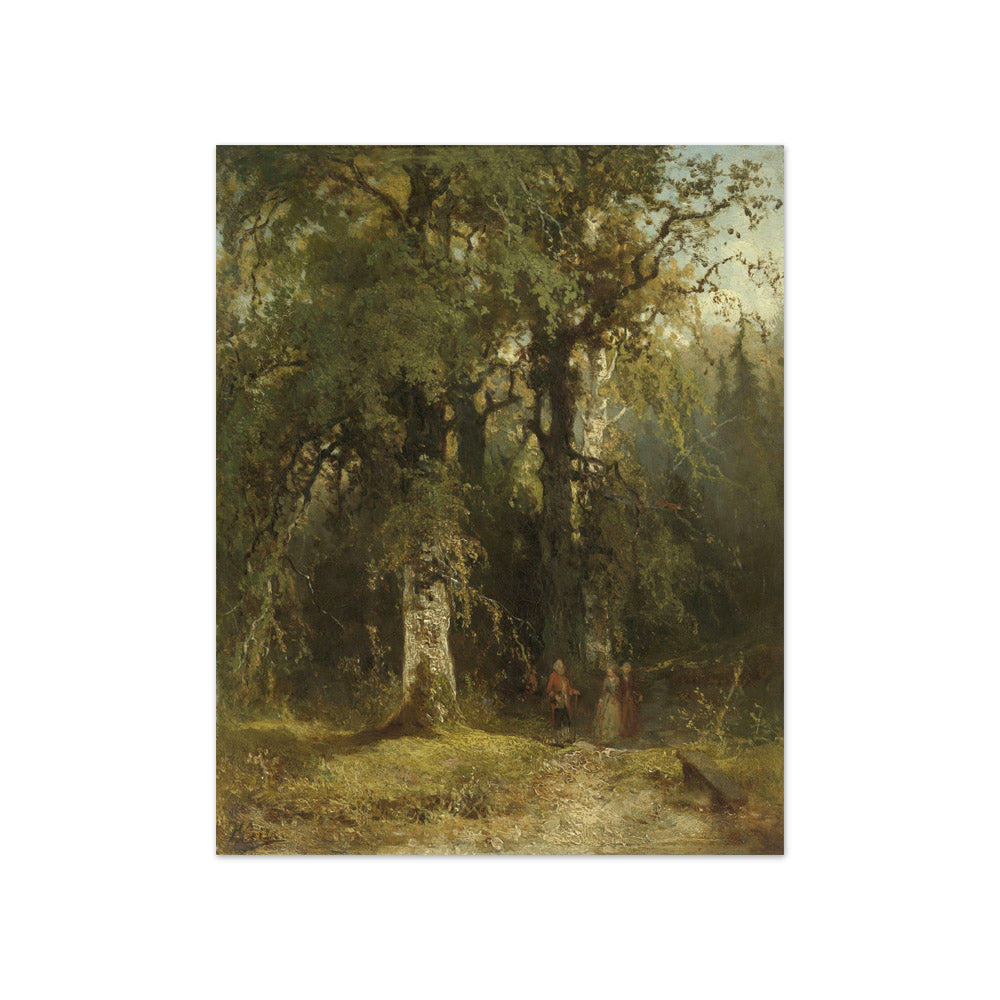 View in the Woods by Johannes Warnardus Bilders - Compact / Full Bleed / No Frame