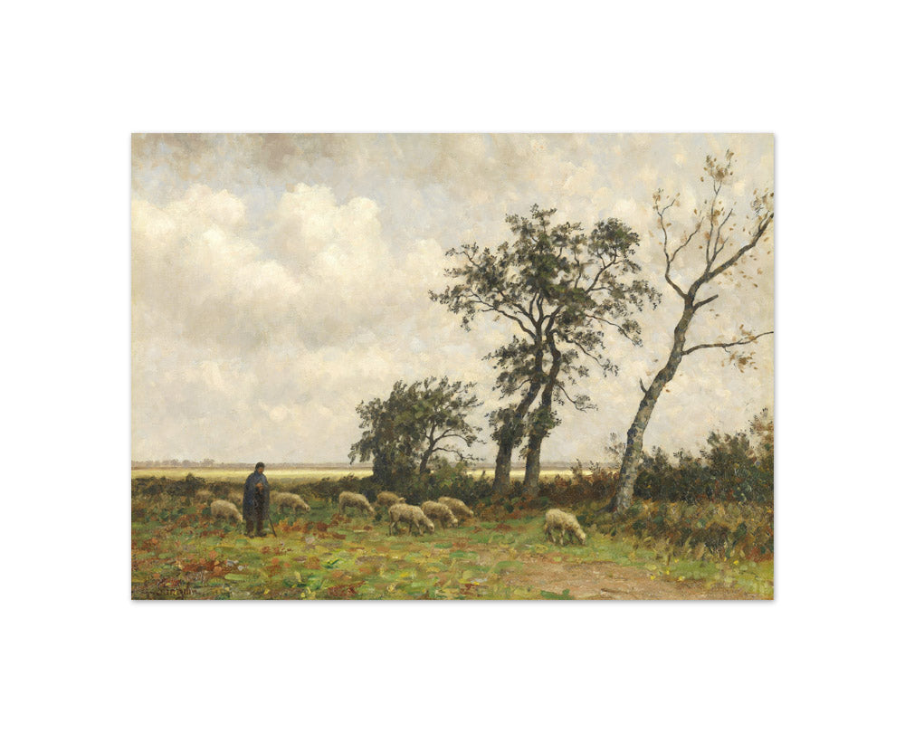 Landscape in Drenthe by Alphonse Stengelin - Compact / Full Bleed / No Frame