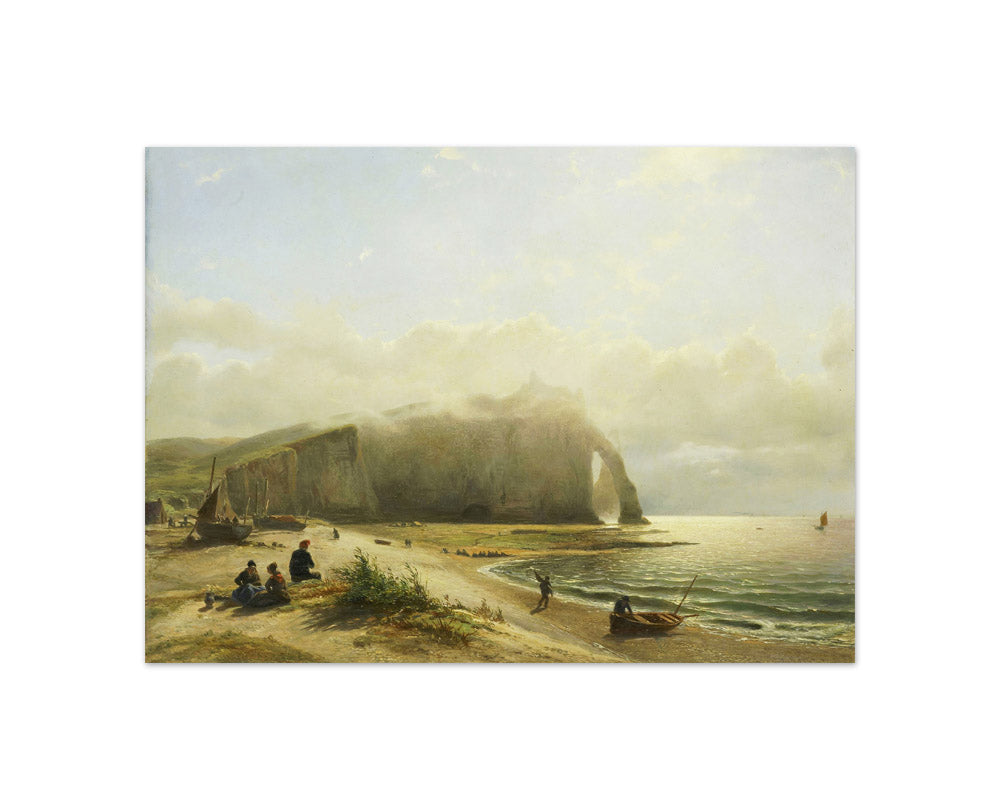 Seascape near the Coast by Willem Anthonie van Deventer - Compact / Full Bleed / No Frame