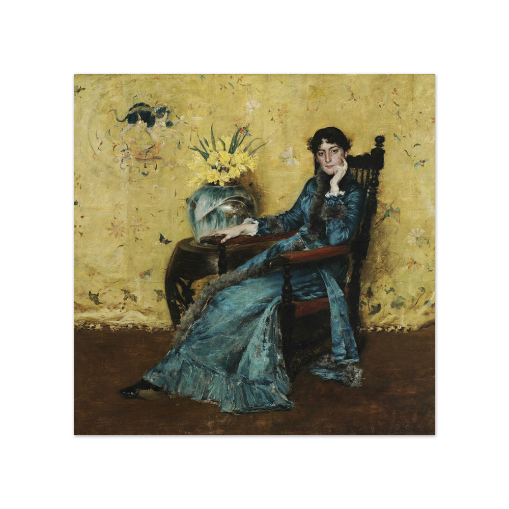 Portrait of Dora Wheeler by William Merritt Chase - Compact / Full Bleed / No Frame
