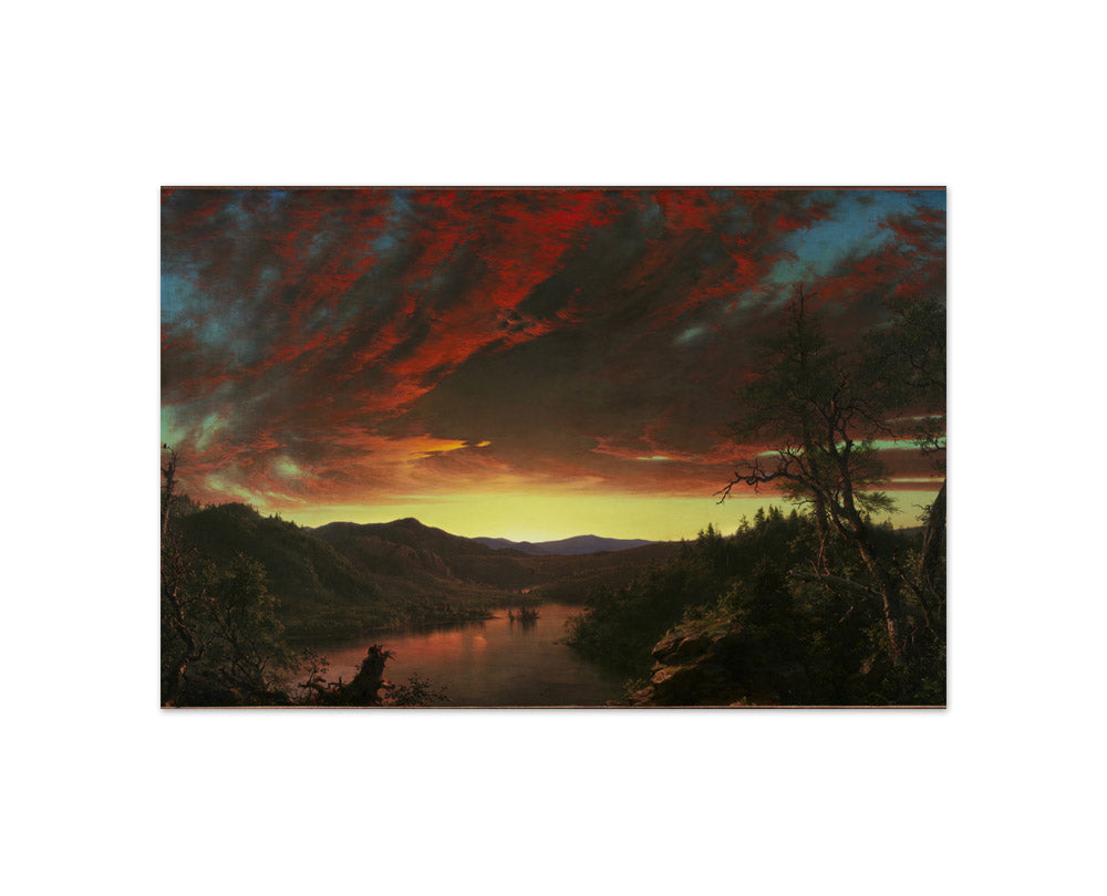 Twilight in the Wilderness by Frederic Edwin Church - Compact / Full Bleed / No Frame