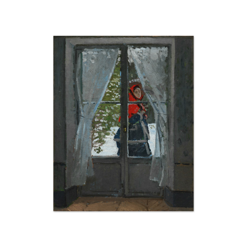 The Red Kerchief by Claude Monet - Compact / Full Bleed / No Frame