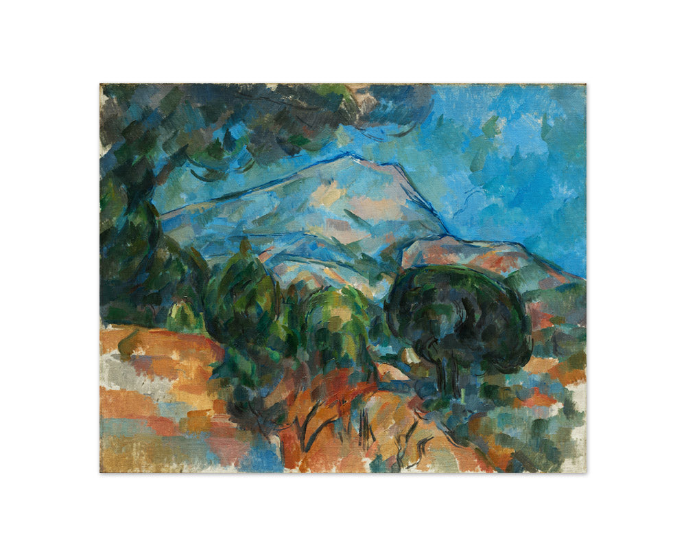 Mount Sainte-Victoire by Paul Cézanne - Compact / Full Bleed / No Frame