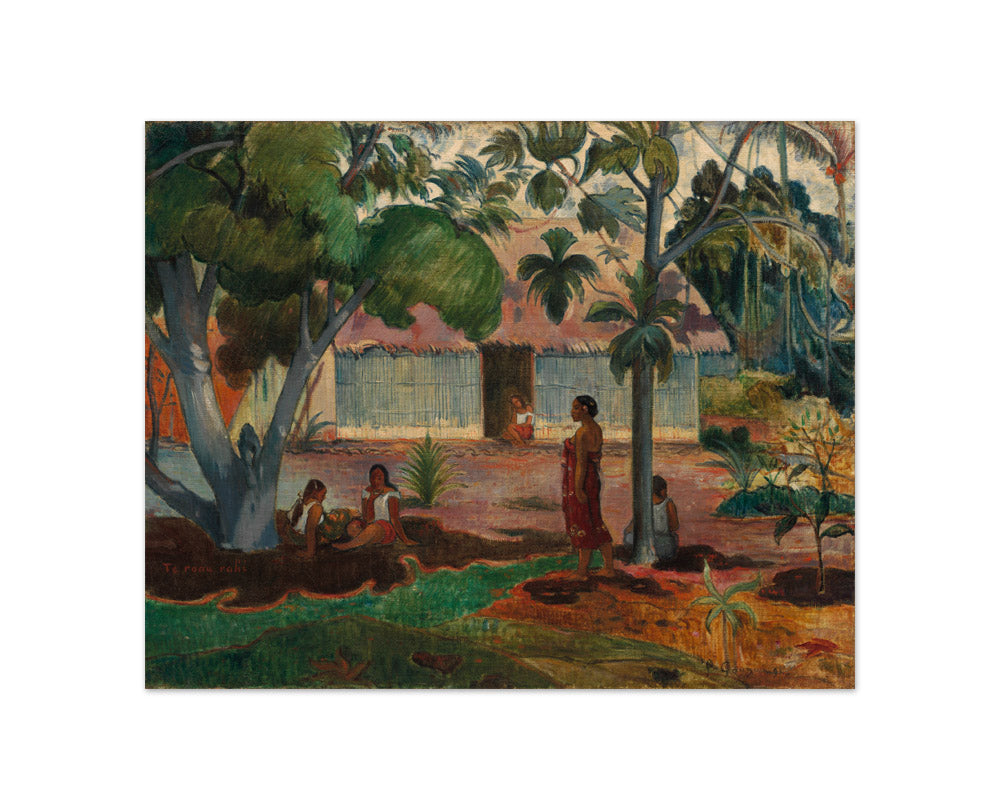 The Large Tree by Paul Gauguin - Compact / Full Bleed / No Frame