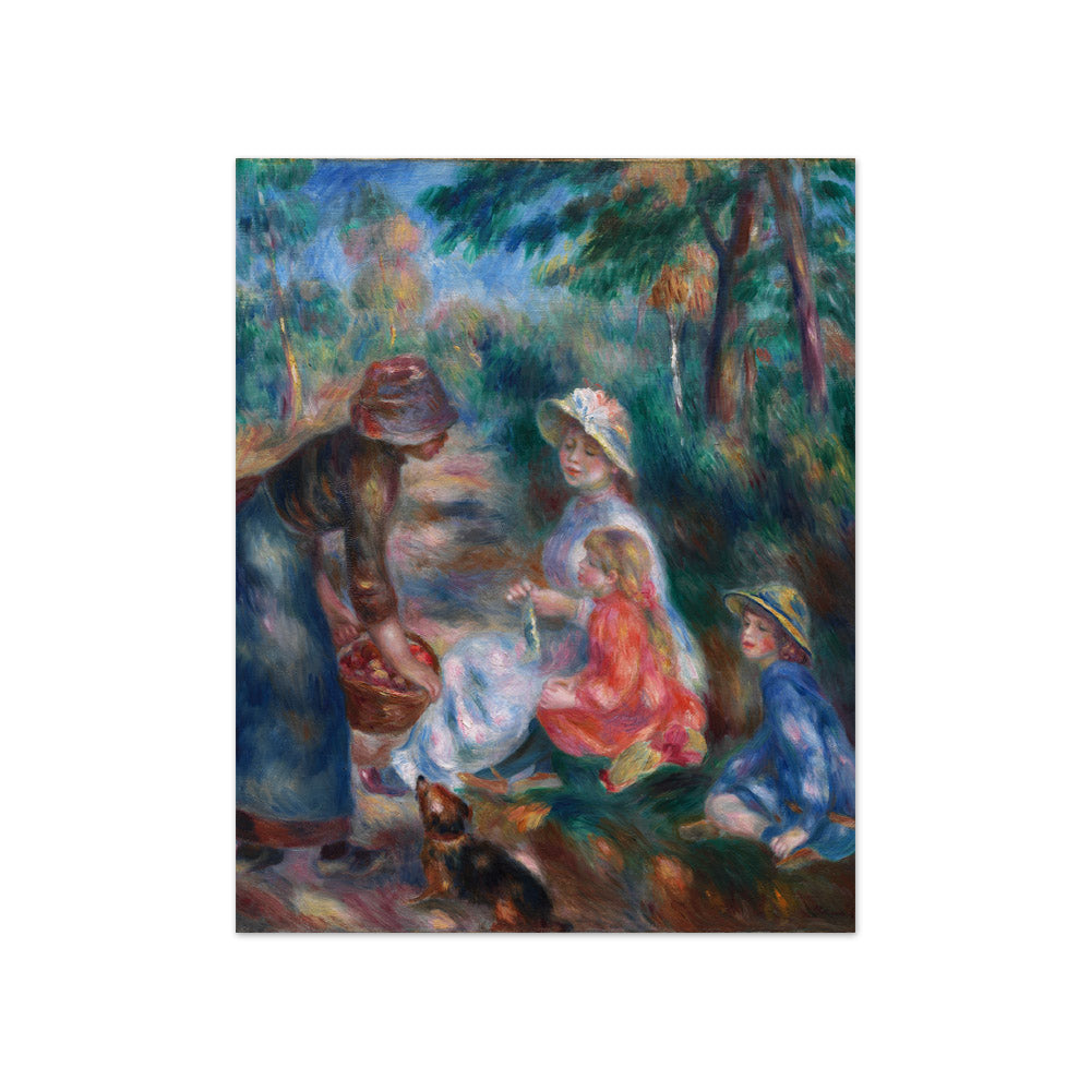 The Apple Seller by Auguste Renoir - Compact / Full Bleed / No Frame