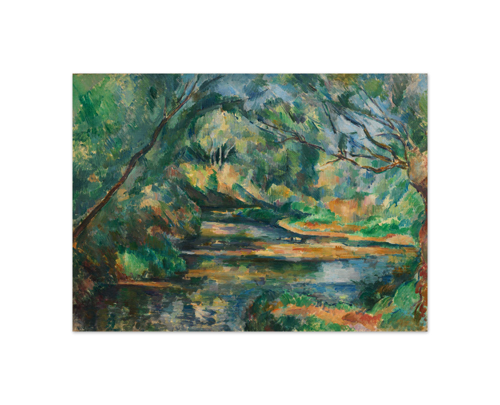 The Brook by Paul Cezanne - Compact / Full Bleed / No Frame