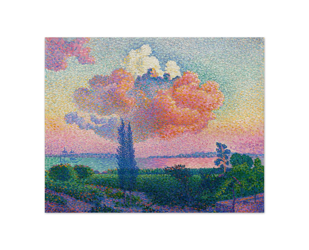 The Pink Cloud by Henri-Edmond Cross - Compact / Full Bleed / No Frame