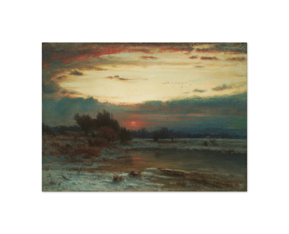A Winter Sky by George Inness - Compact / Full Bleed / No Frame