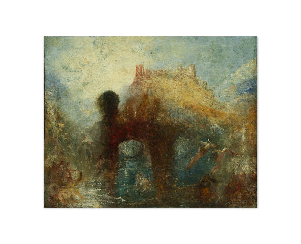 Queen Mab's Cave by Joseph Mallord William Turner - Compact / Full Bleed / No Frame