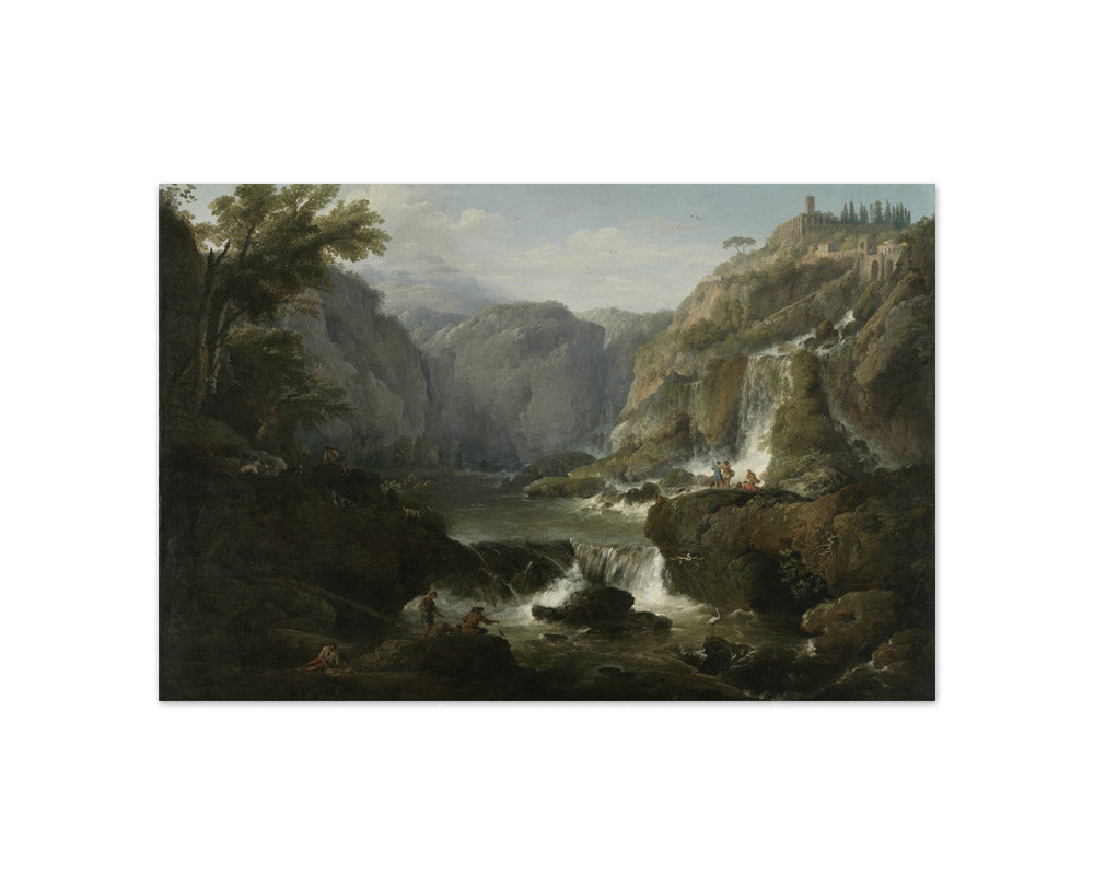 The Waterfalls at Tivoli by Claude-Joseph Vernet - Compact / Full Bleed / No Frame