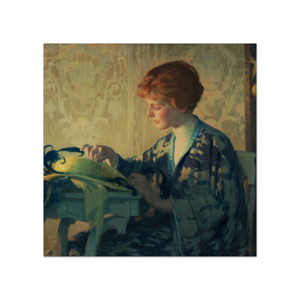 The Blue Feather by William J. Edmondson - Compact / Full Bleed / No Frame